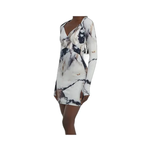 Long-Sleeved Dress