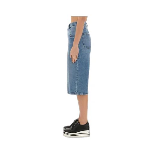 Stella Mccartney Straight Leg Denim Shorts