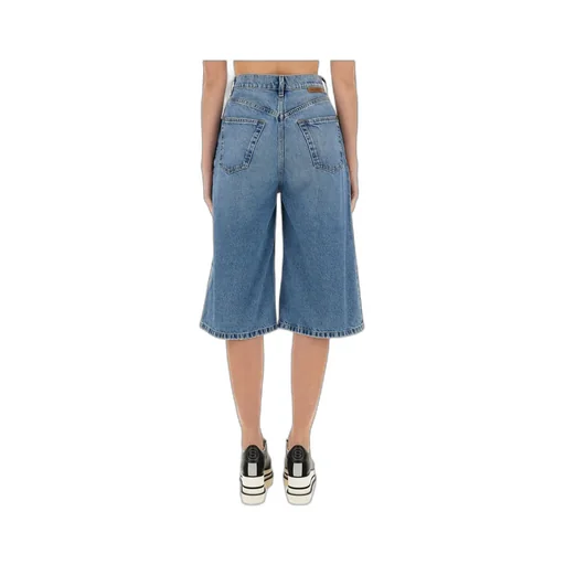 Stella Mccartney Straight Leg Denim Shorts