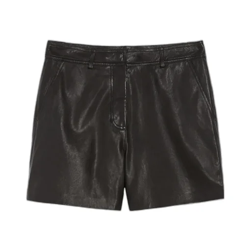 Weekend Max Mara Leather Shorts