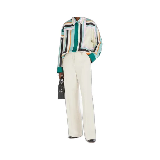 Weekend Max Mara Stretch Wide Leg Trousers
