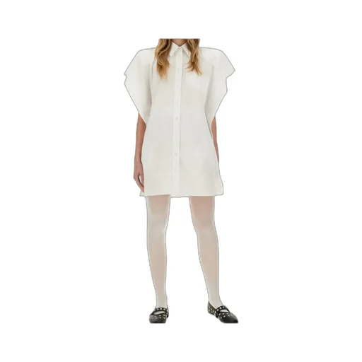 Stella Mccartney Short-Sleeved Mini Shirt Dress