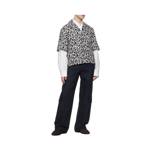 Marni Pop Fields Motif Boxy Shirt