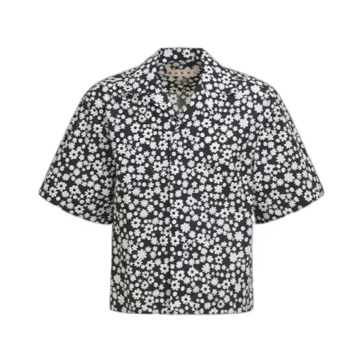 Marni Pop Fields Motif Boxy Shirt