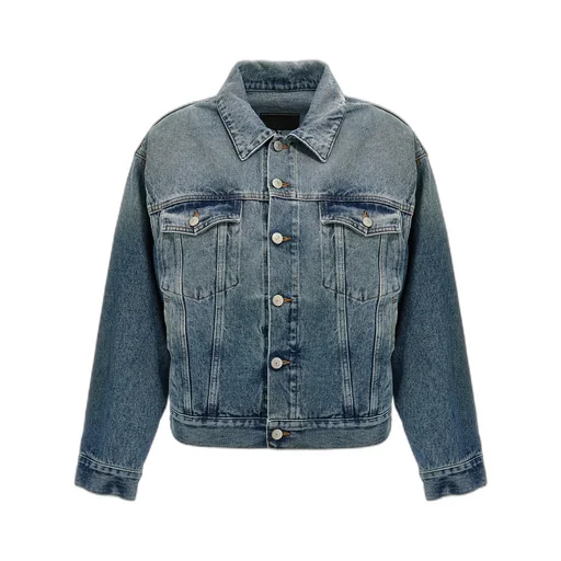Mm6 Maison Margiela Cut-Out Denim Jacket
