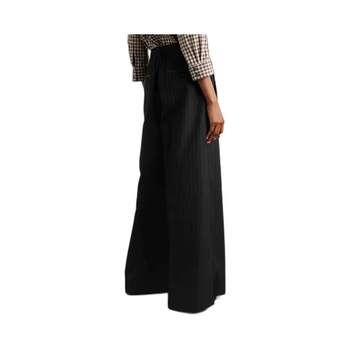 Sacai Pinstriped Wide-Leg Palazzo Pants