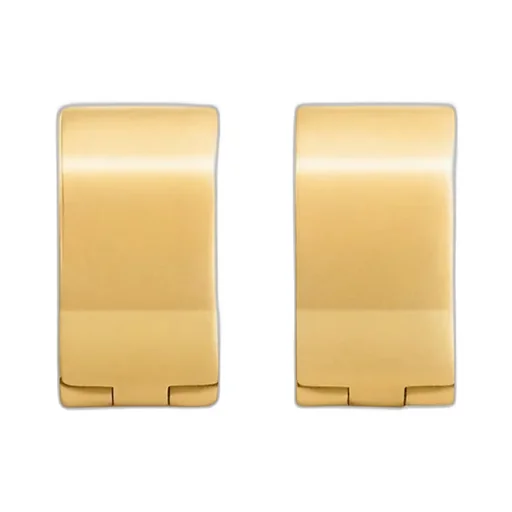 TotÊMe Signature Embossed Hoop Earrings