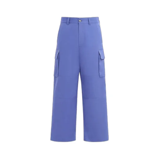 Marni Gabardine Cargo Trousers