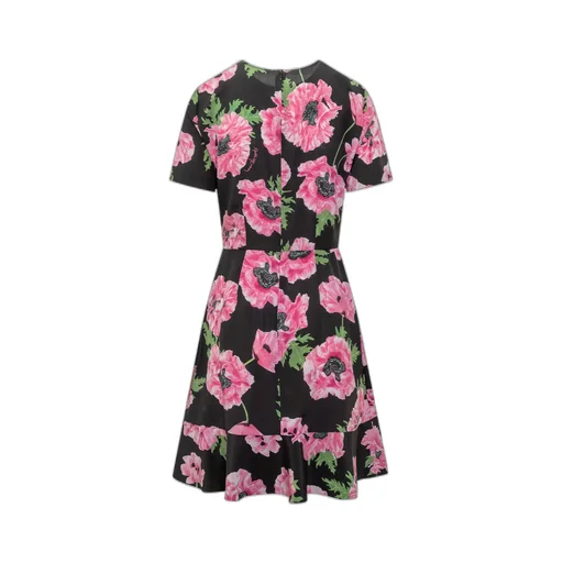 Stella Mccartney Flower Printed Short-Sleeve Dress