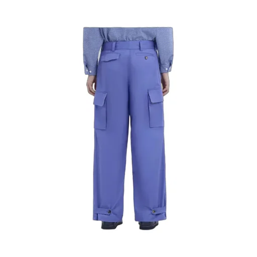 Marni Gabardine Cargo Trousers
