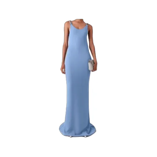 Crystal Chain Strap Dress