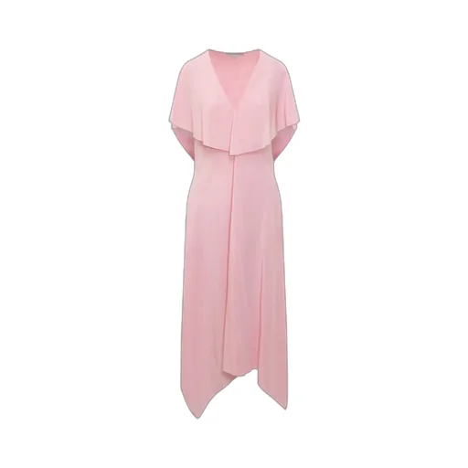 Stella Mccartney Draped V-Neck Dress