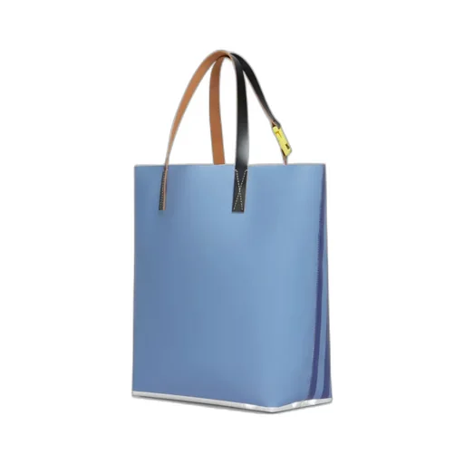 Marni Tribeca Striped Shopping Bag