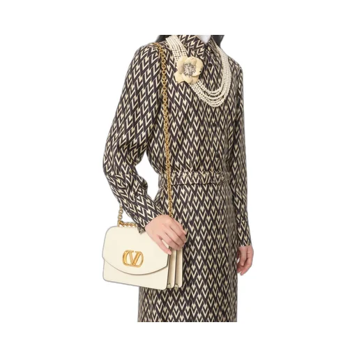 Valentino Toute La V Monogram Long-Sleeved Shirt