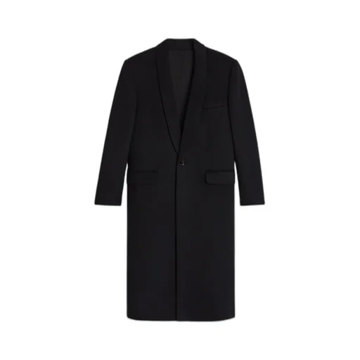 Chesterfield Coat In Wool Cloth