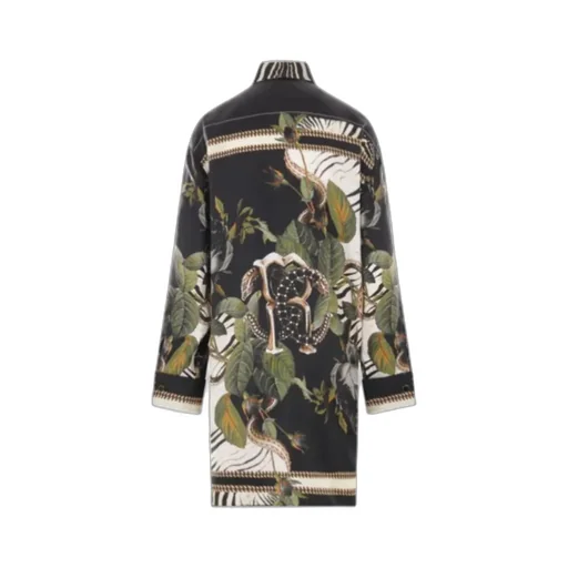 Roberto Cavalli Print Long Shirt