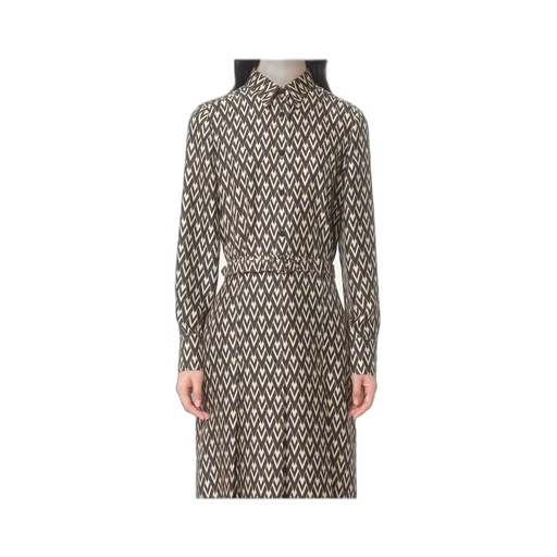 Valentino Toute La V Monogram Long-Sleeved Shirt