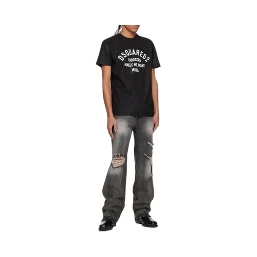 Dsquared2 Logo Printed Crewneck T-Shirt