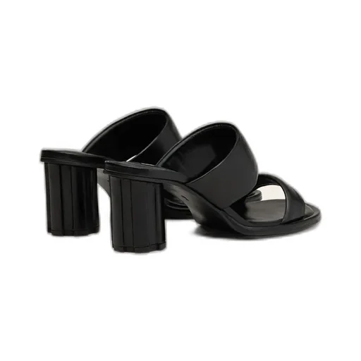 Ami Paris Double-Strap Slip-On Sandals