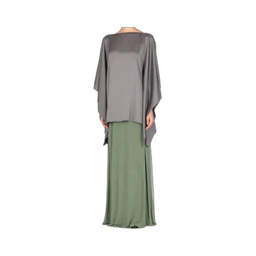 Lanvin Boat Neck Caftan Top