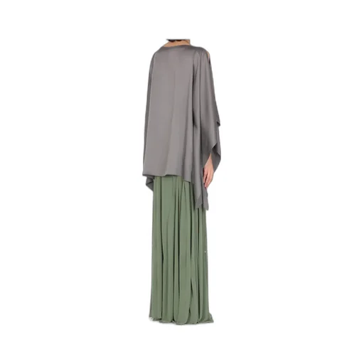 Lanvin Boat Neck Caftan Top