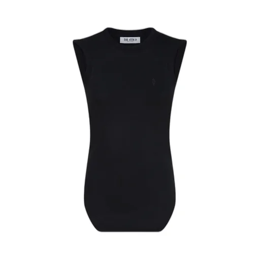 The Attico Logo Embroidered Tank Top