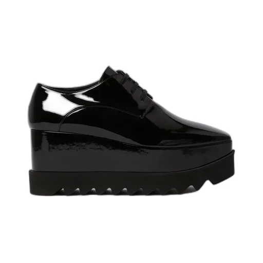 Stella Mccartney Limited Edition Elyse Monochrome Platform Shoes