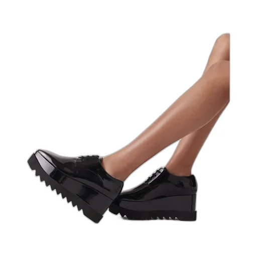 Stella Mccartney Limited Edition Elyse Monochrome Platform Shoes