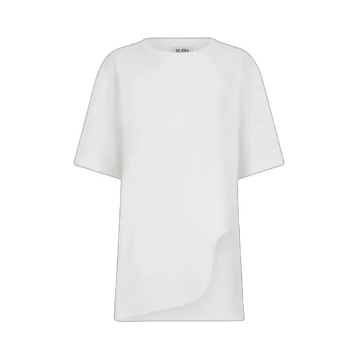 The Attico Logo Embroidered Oversized Jersey T-Shirt