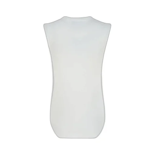 The Attico Logo Embroidered Tank Top