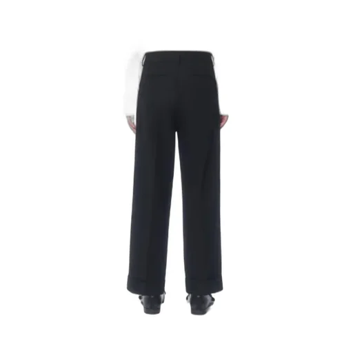 Valentino Turn-Up Brim Trousers