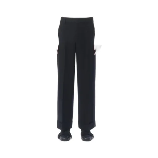 Valentino Turn-Up Brim Trousers