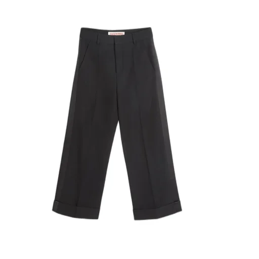 Valentino Turn-Up Brim Trousers