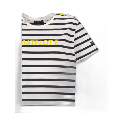 Round-Neck Striped T-Shirt