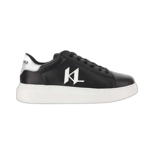 Logo-Appliqué Leather Sneakers