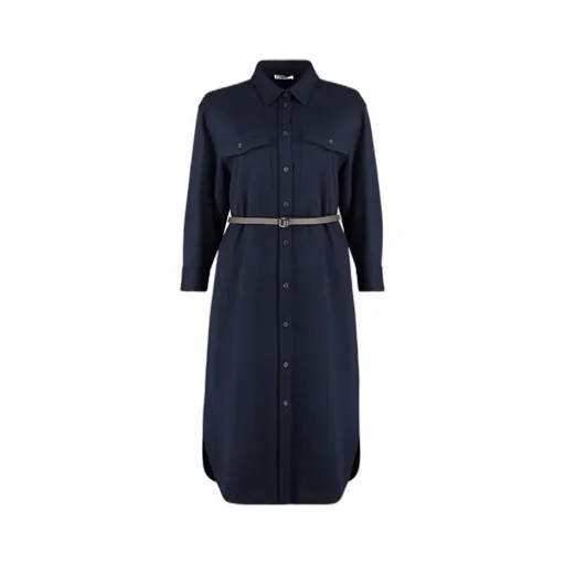 Peserico Cinched Shirtdress