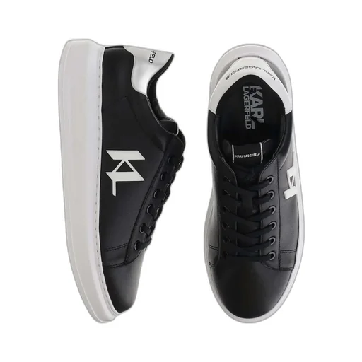 Logo-Appliqué Leather Sneakers