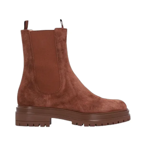 45Mm Leather Ankle Boots