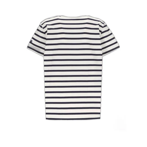Round-Neck Striped T-Shirt