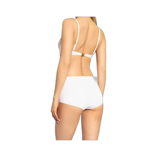 Logo-Plaque Bikini Top