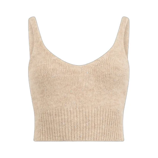 V-Neck Sleeveless Top