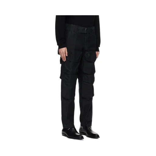 Belt-Loop Casual Pants