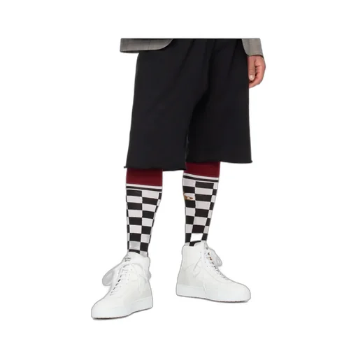 Logo-Print High-Top Sneakers