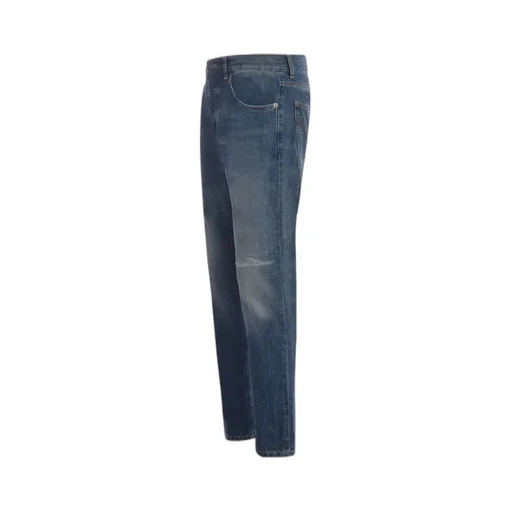 Dondup Dian Straight-Leg Distressed Jeans