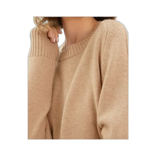 Ribbed Crew Neck Sweater