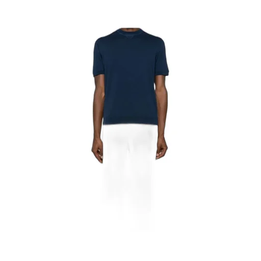 Fine-Knit Cotton T-Shirt