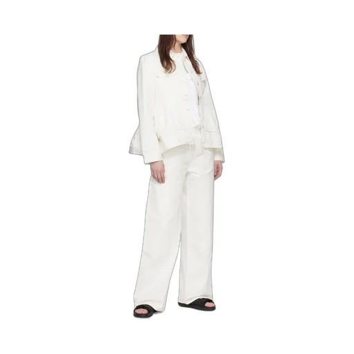 Double-Knee Straight-Leg Cotton Trousers