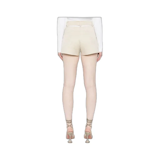 Shaima High-Waisted Shorts