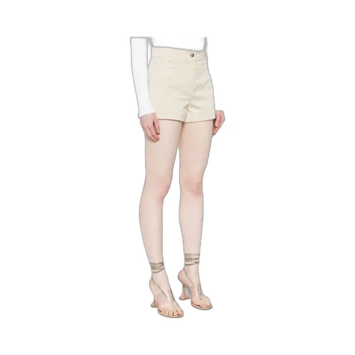 Shaima High-Waisted Shorts