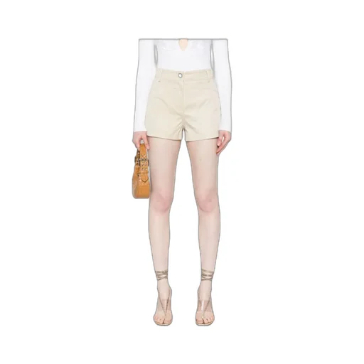 Shaima High-Waisted Shorts